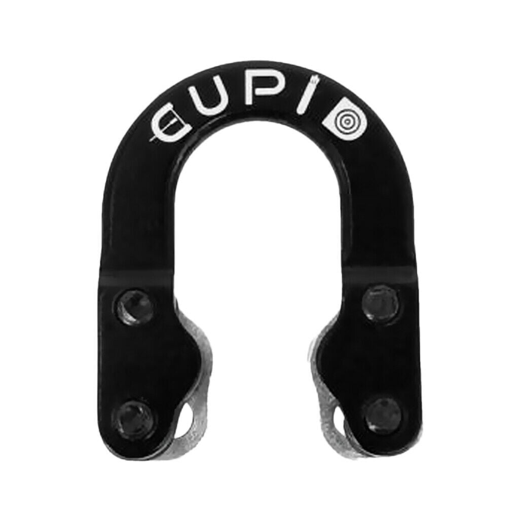 Metal D Loop Archery Release Bow String Nock D Loop Archery Accessory Black