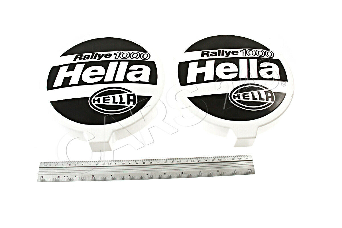 2x HELLA Universal Rallye 1000 Spotlight Caps Protective Covers 8XS130331-001