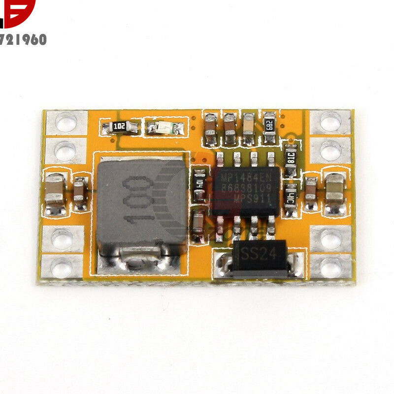 5PCS DC-DC 9V/12V/19V To 3.3V USB Step Down Buck Power Supply Module 3A For Car