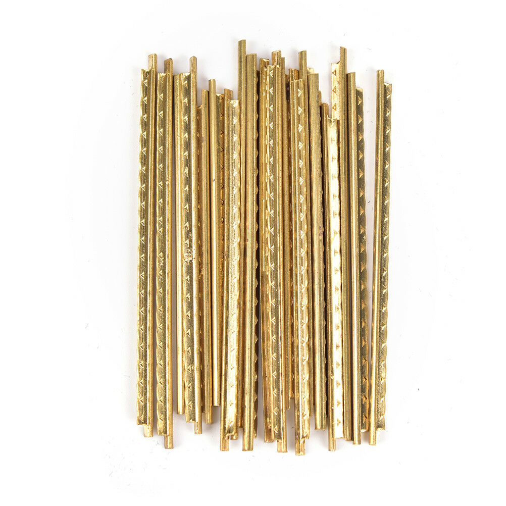 19pcs Fingerboard Frets Fret Wire Brass For Classical Acoustic Guitar 2.2.l8