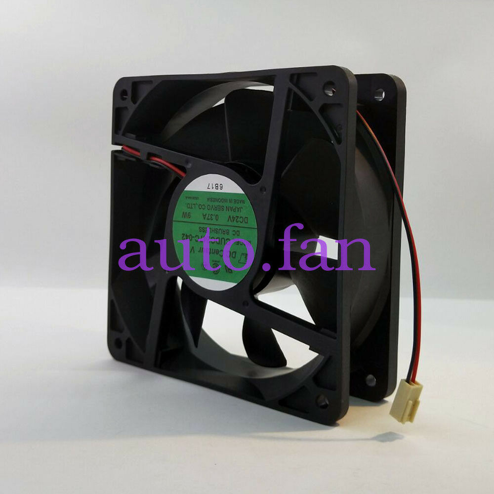 For 1pc SERVO CNDC24Z7C-042 Cooling fan 24V0.37A 9W VACON 120*120*38mm 2pin