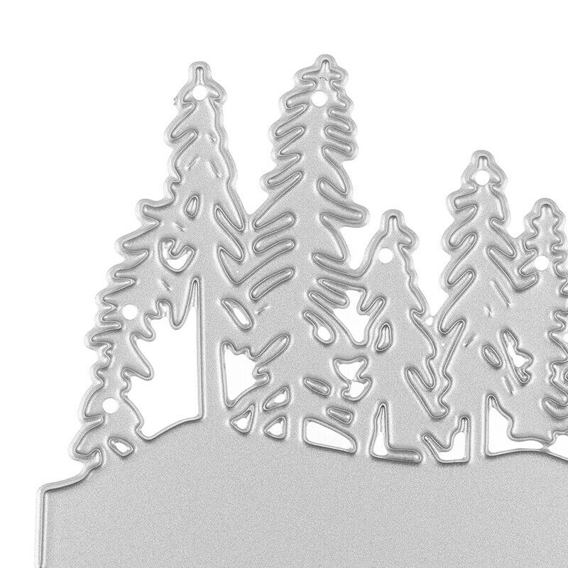 Christmas Tree Metal Cutting Dies Cut Die Mold  Scrapbook Craft Mould Stencils