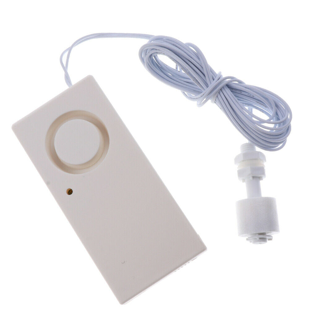 Water Security Alarm Bath Sink Tub Overflow Sensor Tank Water Lack Dry Alarm