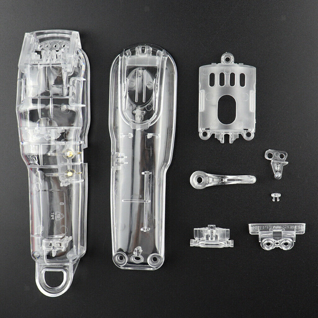 Fluorescent Housing Shell Cover for   8148/8591/8504 Hair Clippers Clear