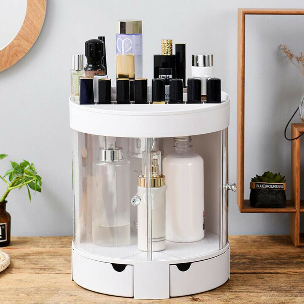 Makeup   Organizer   Plastic   Cosmetic   Storage   Jewelry   Display   Box