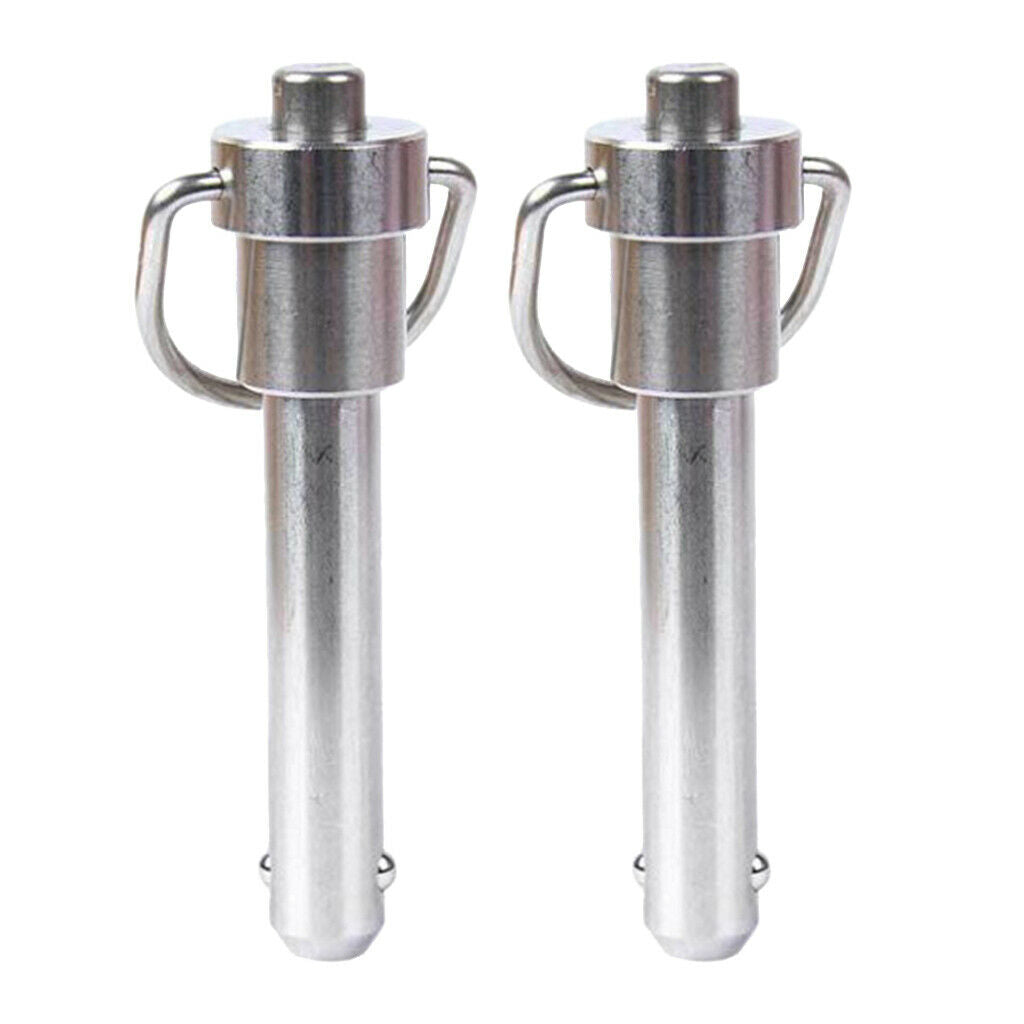 2Pcs Push Pull Ball Lock Pins  Handle Ball Release Release Lock 50mm