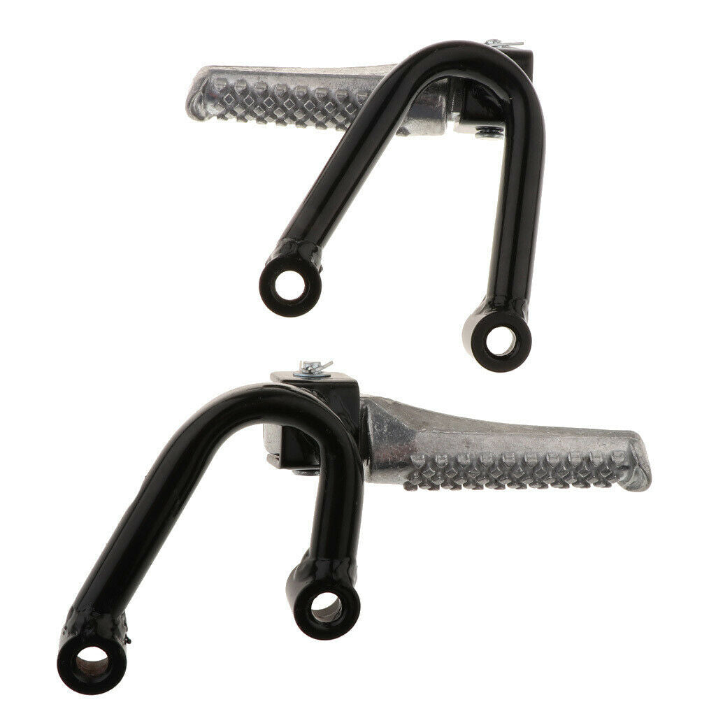 1 pair of motorcycle foot pegs, foot peg holder, foot peg pedals