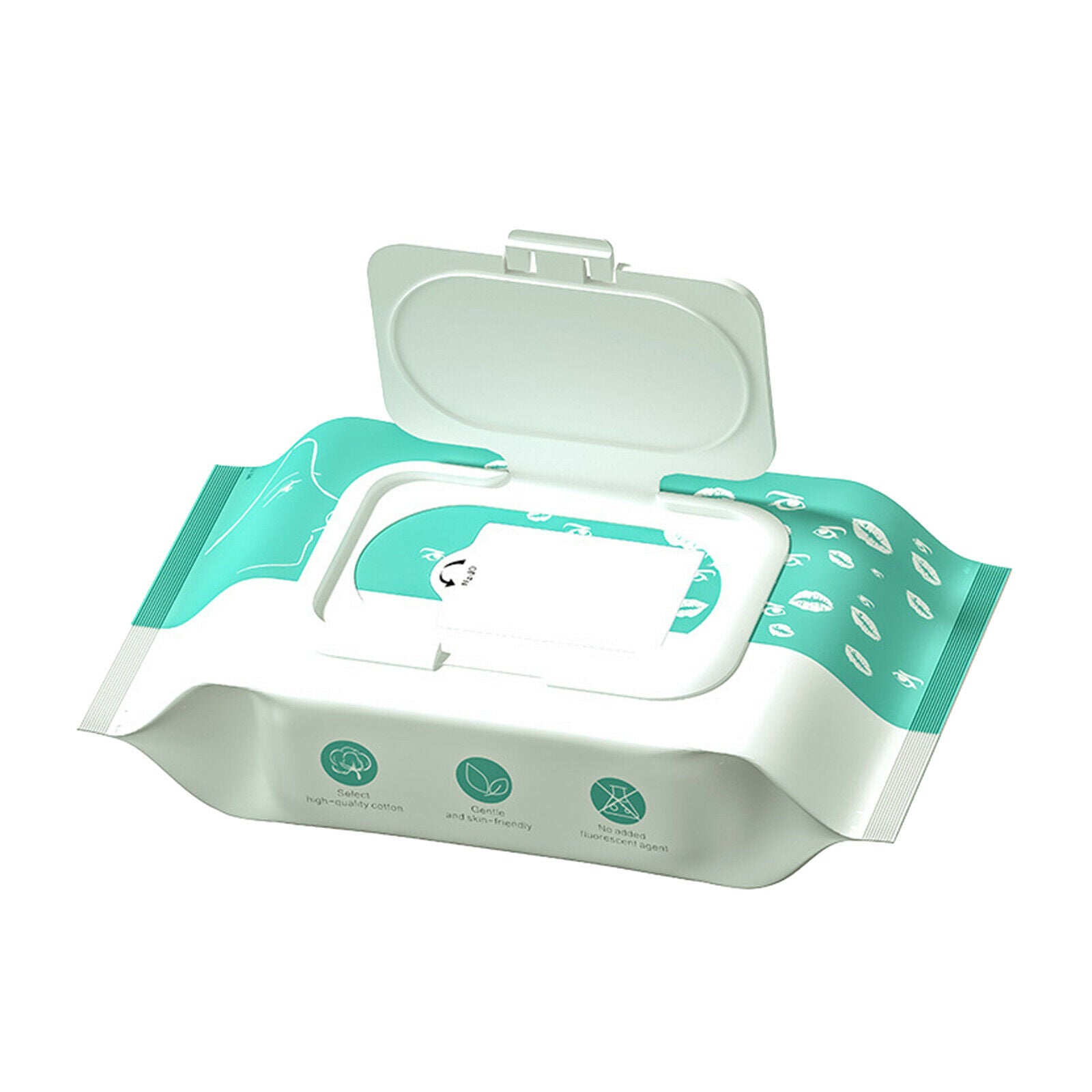Refreshing Makeup Remover Daily Cleansing Facial Wipes 60 Count Alcohol-Free