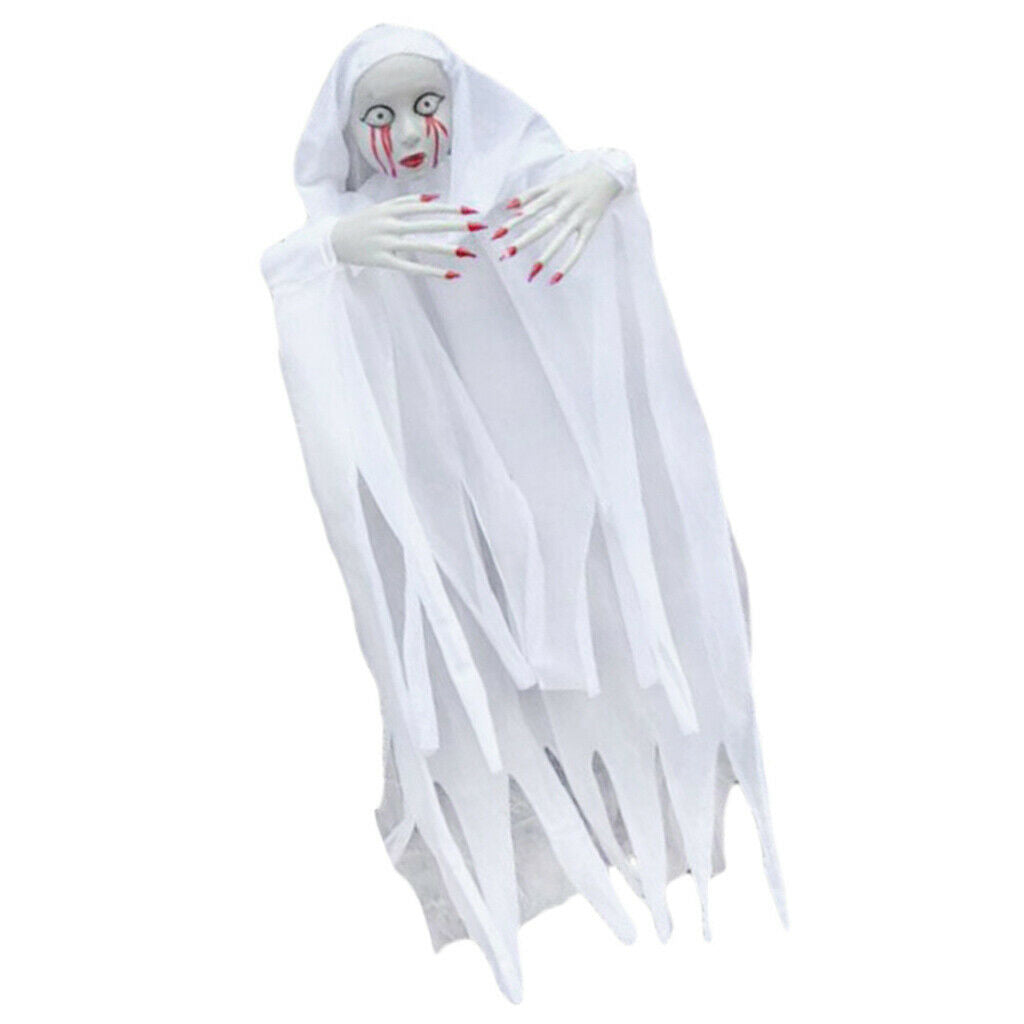 Hanging Ghost Horror Voice Hanger Grim Ghost Outdoor Party Bar Decor Props