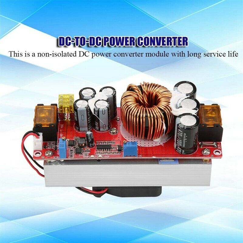 DC-DC Voltage Step Up Converter Boost Power Module 10-60V to 12-97V 1500W 30A Z4