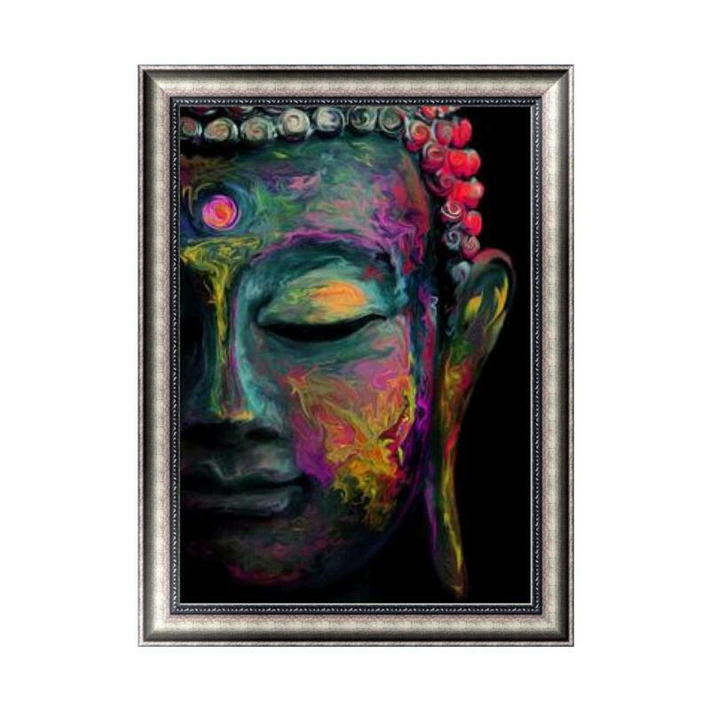 Buddha DIY 5D Diamond Embroidery Painting Cross Stitch Wall Art Home Decoration