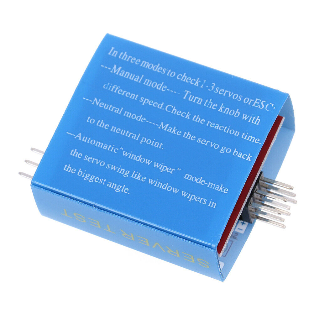 Steering gear tester CCPM 3-mode ESC servo motor for RC helicopters adjus.l8
