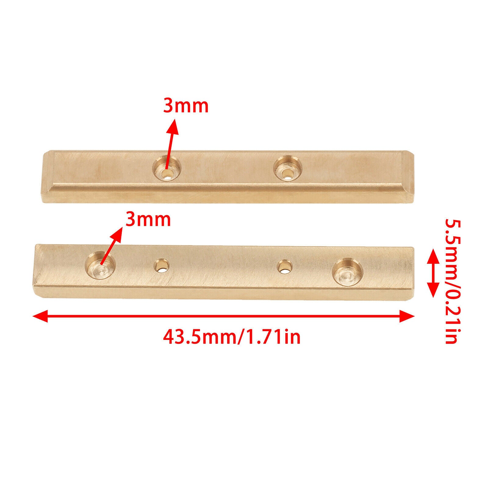 RC Boulder Bars fit for SCX24 1/24 RC Crawler Truck Car DIY Modification
