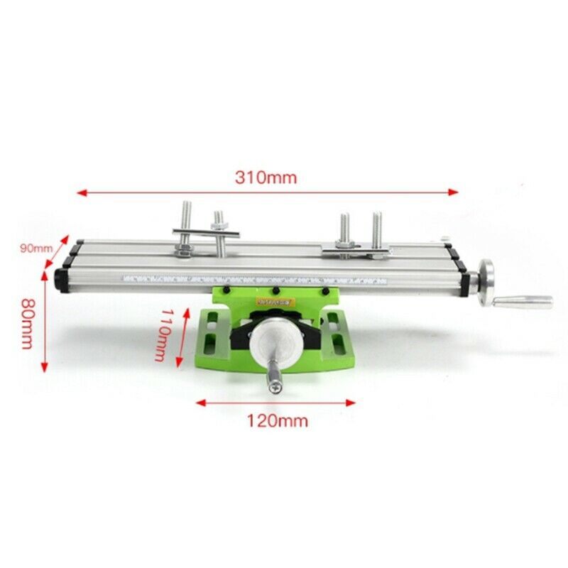 6300 Mini Precision Multifunction Milling Machine Bench Drill Vise Worktable XM2