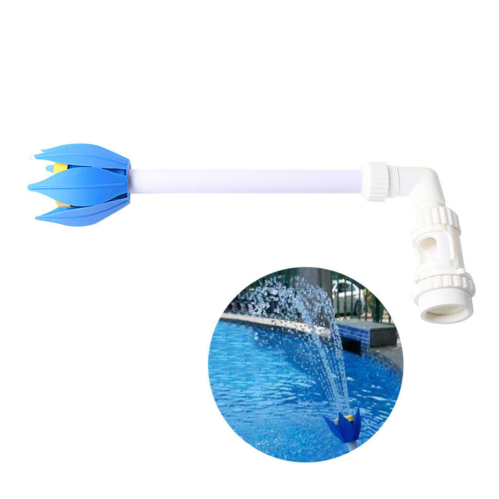 Swimming Pool Waterfall Spray High-quality Lotus Pond Fountain Accessory