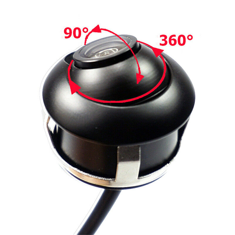 Night Vision 360Â° Car Left+Right Rear Front View Backup Camera Lens Mirror Image