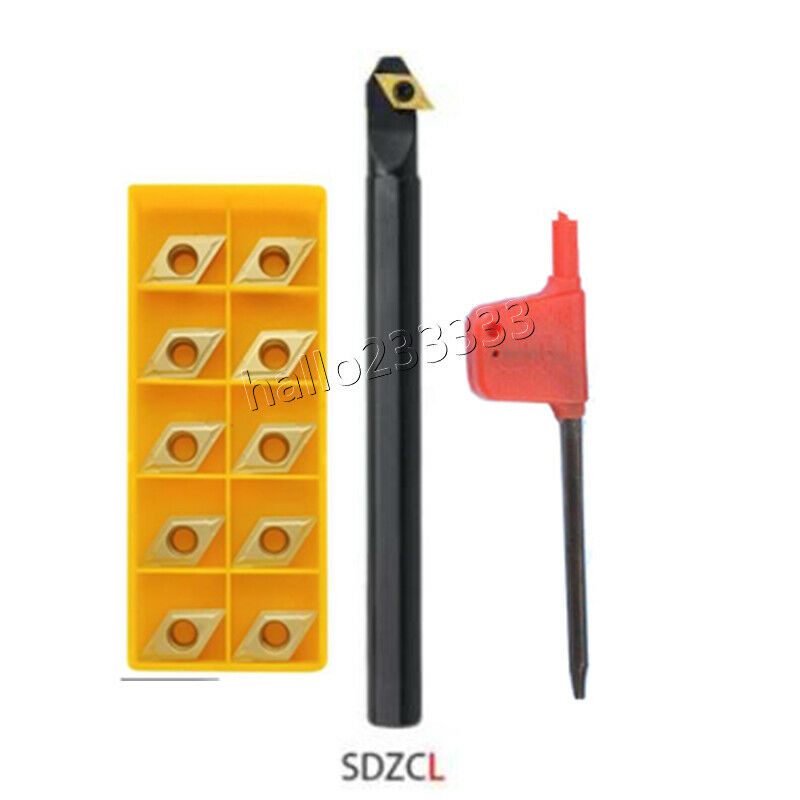 93° S16Q-SDZCL11 Left hand Internal Turning Tool holder + DCMT11T304 Insert