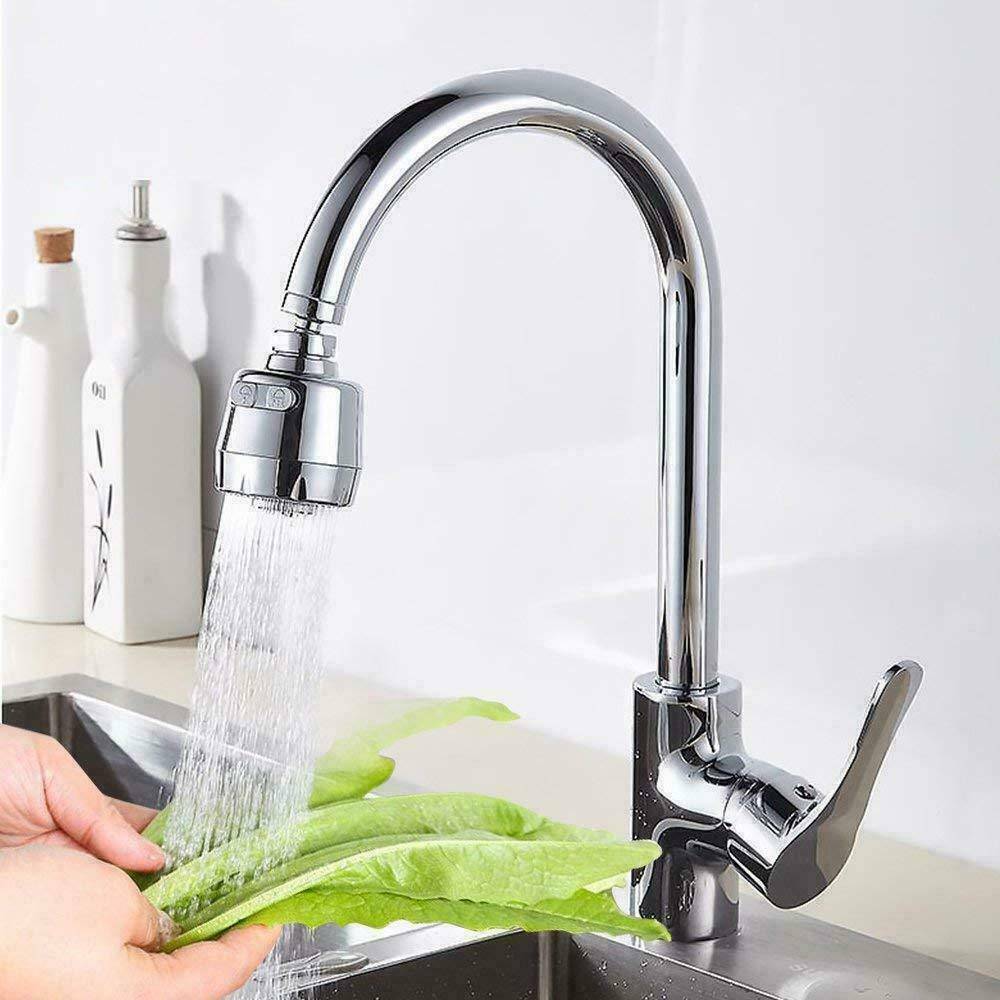 360° Flexible Nozzle Spout Water Saving Home Kitchen Sink Tap Faucet Extender ,