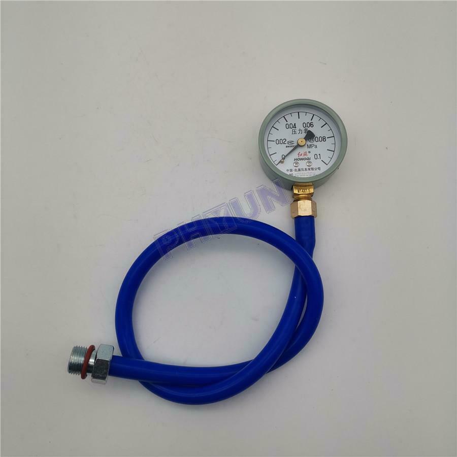 Car Three-way Catalyst Pressure Tester Check Exhaust Presure Guage if Blocked