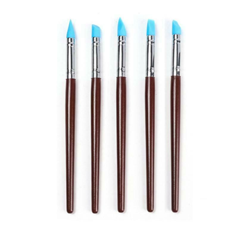 53Pcs Clay Sculpture Pottery Tool DIY Carving Point Drill Pen Ceramics Sculpting