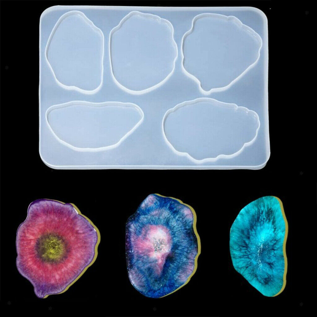 Irregular Coaster Molds Cloud Coaster For Family Cups Mats Home Decoration
