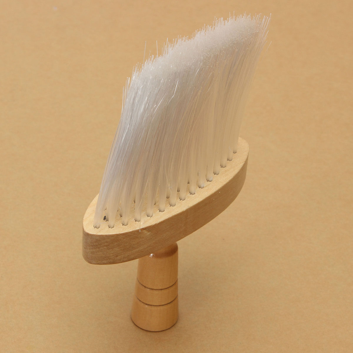 Pro Wood Neck Duster Clean Brush Barbers Hair Cutting Hairdressing Tool