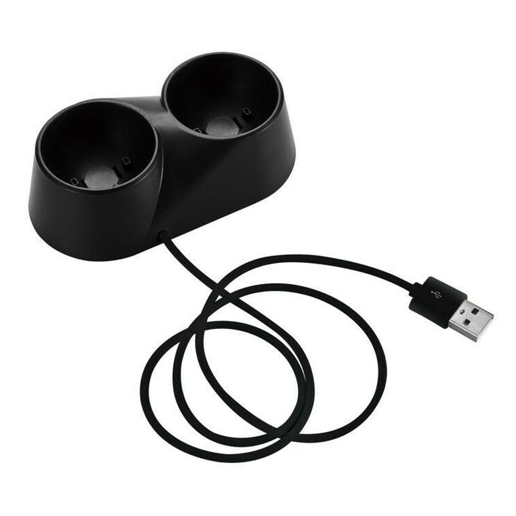 Dual Charger Charging Dock Station for   PS4 PS VR Move Controller