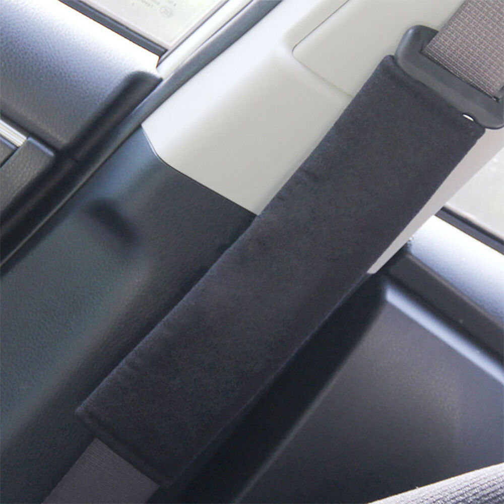 2 Pcs Safety Car Seat Belt Shoulder Pads Cover Cushion Harness Comfortable Pads