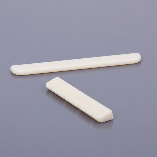Luthier Supplies 2 Ukulele Nut and Saddle Set + Two Way Steel Truss Rod Guitar