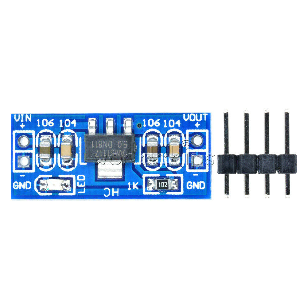 10PCS  6.0V-12V to 5V AMS1117-5.0V Power Supply Module AMS1117-5.0 TOP