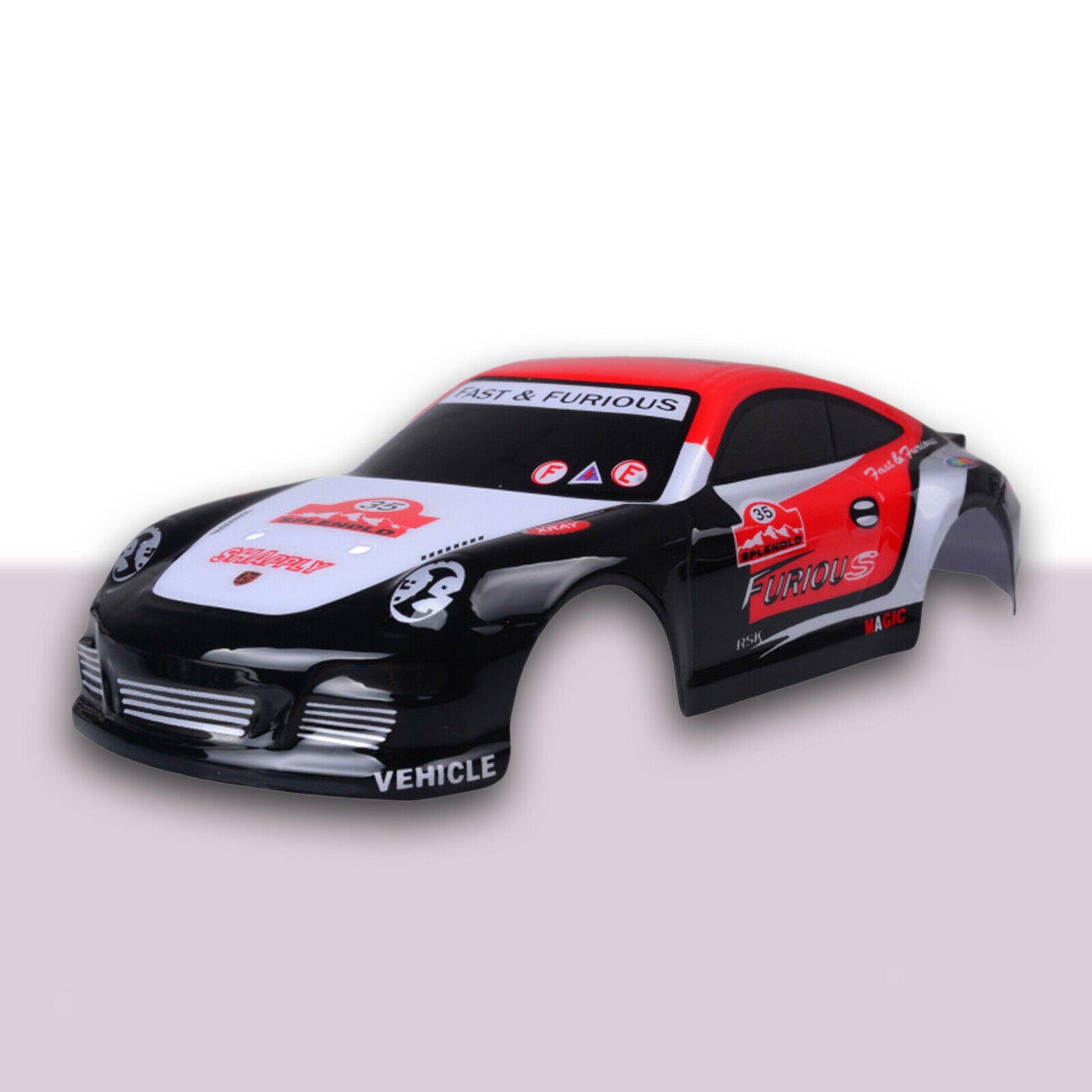 Plastic 1/28 Body Shell RC Vehicles Spare Parts Upgrade Modification Parts