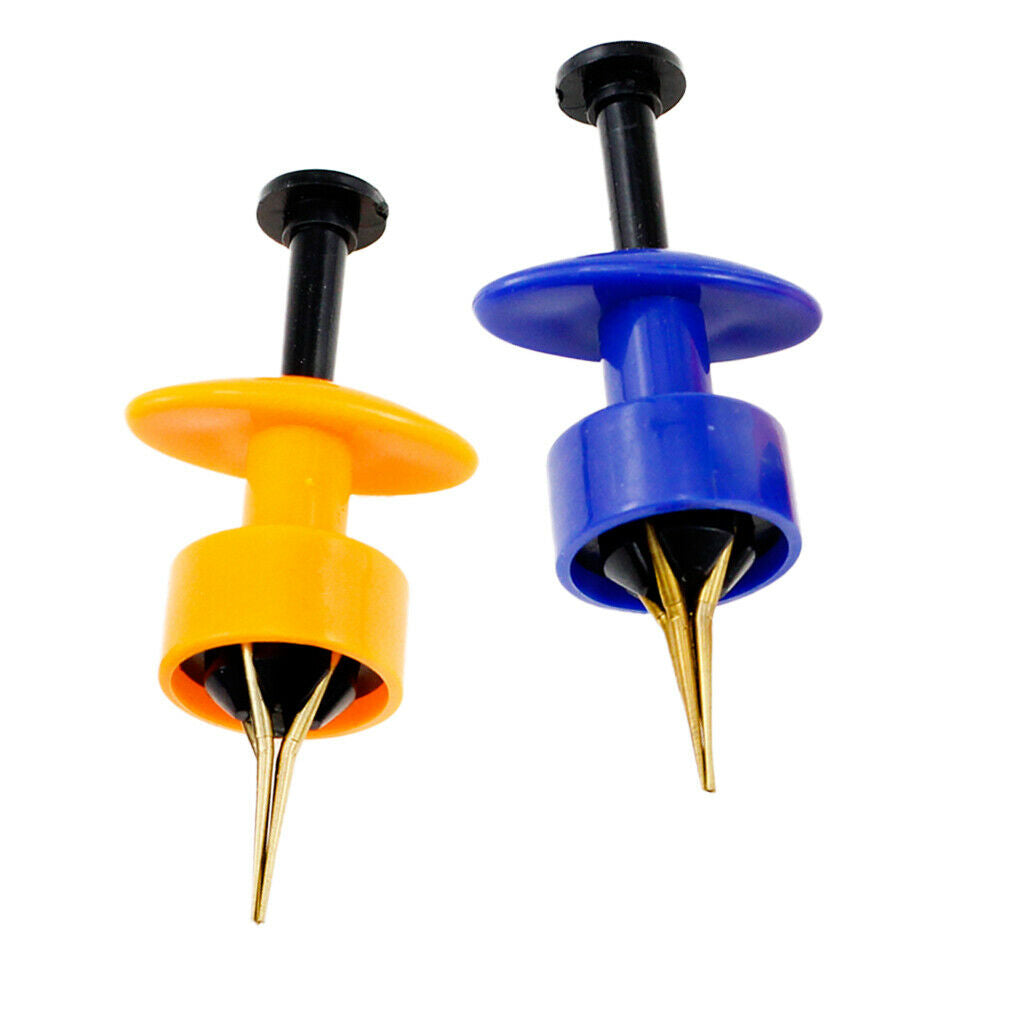 2pcs Fishing Baits Clip, Portable Lures Clip, Lightweight Earthworm Earthworm