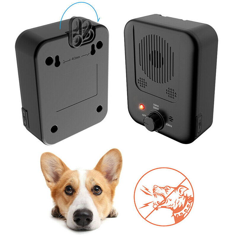 Pet Dog Repeller Ultrasonic Bark Suppressor Outdoor Dog Repeller Anti-Noise