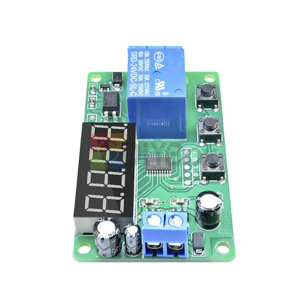 DC 24V Display LED Timer Relay Programmable Board Module Delay Switch Control