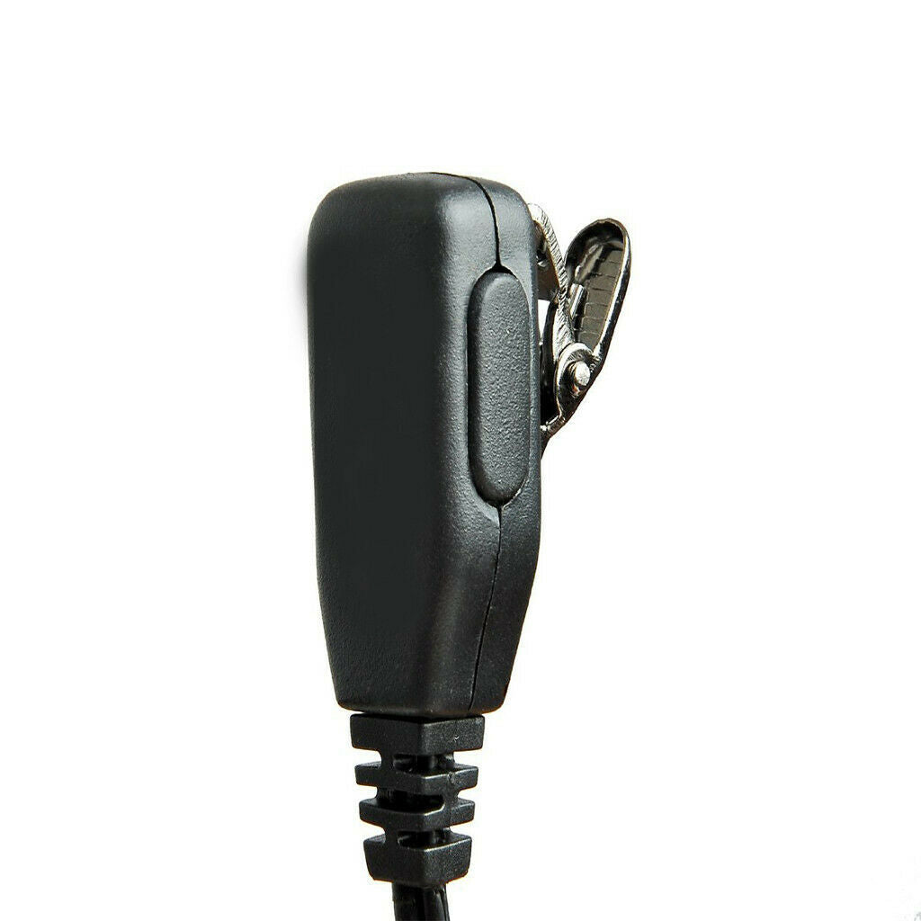 2 Pin Acoustic Tube Earpiece Mic Walkie Talkies Earpiece Radio for