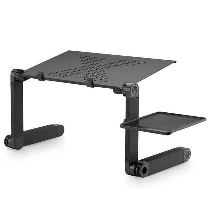 Laptop Table Adjustable Portable Folding Computer Desk Students Dormitory LaptI6