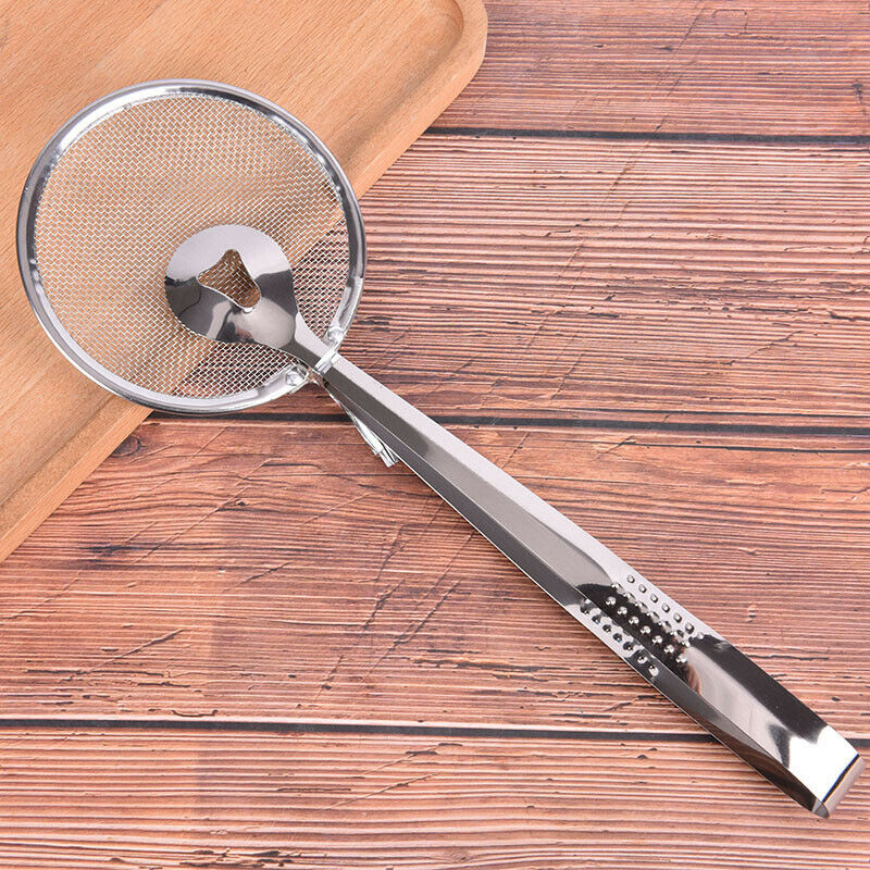 Kitchen Accessories Stainless Steel Fried Fishing Scoop Kitchen Gadget Ba.l8