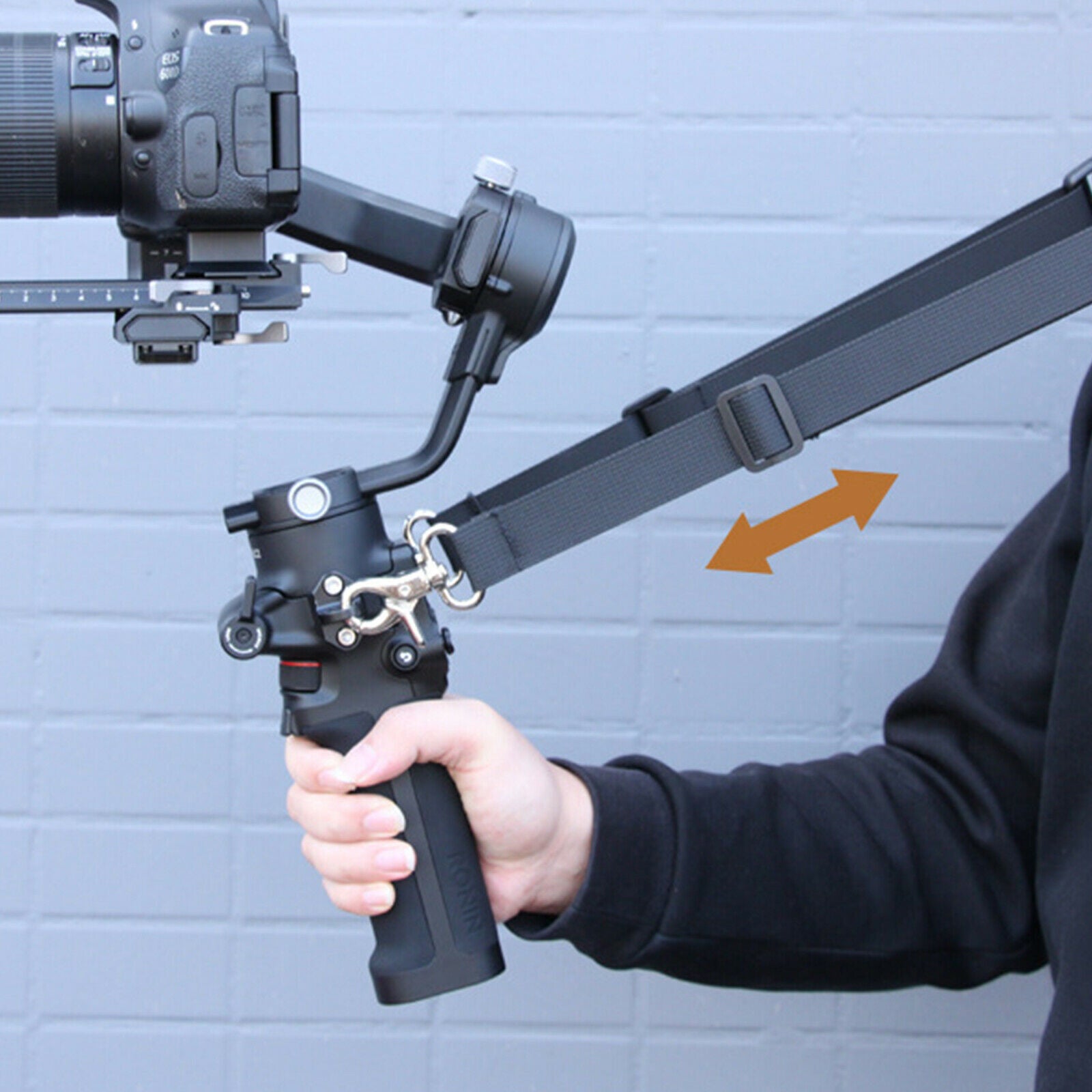 for RSC 2/RS 2/Ronin-SC/S Gimbal Camera Shoulder Neck Strap Adjust Lanyard Belt