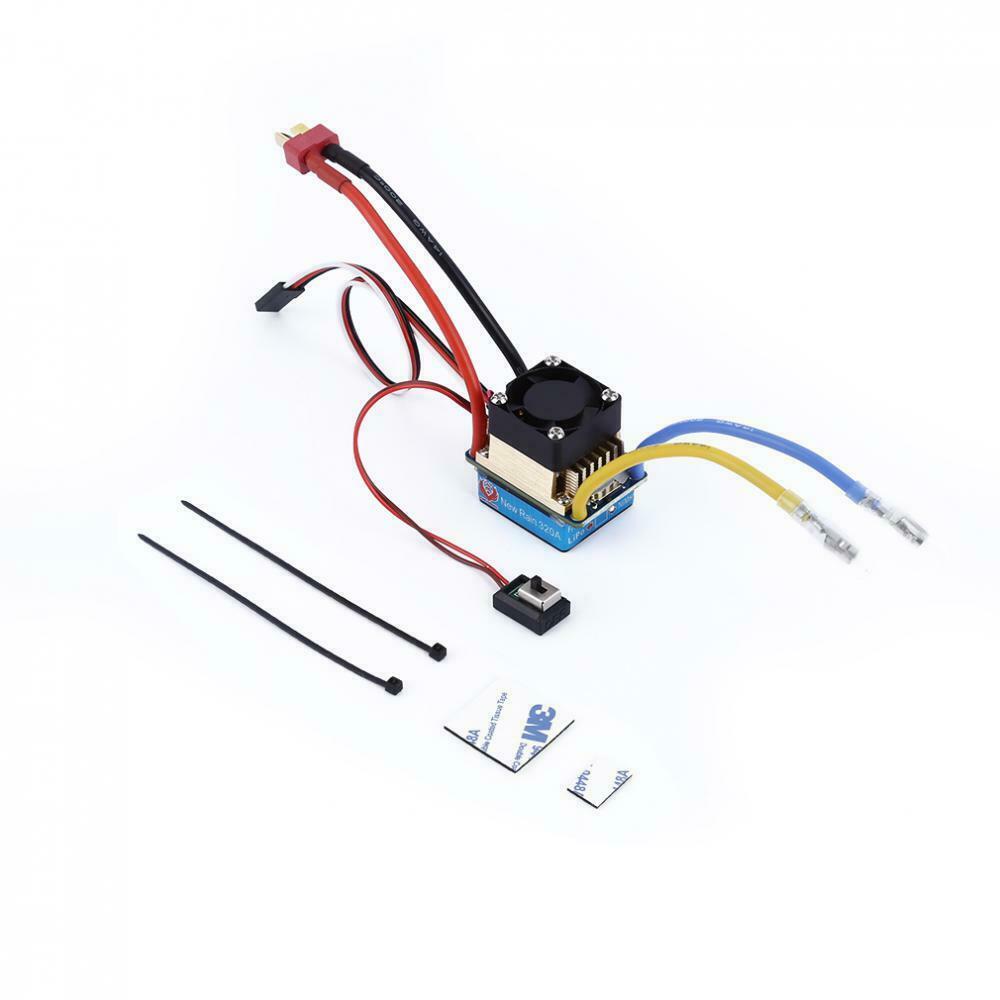 Waterproof ESC 320A 3S with Fan 5V 3A BEC T-Plug for 1/10 RC Car