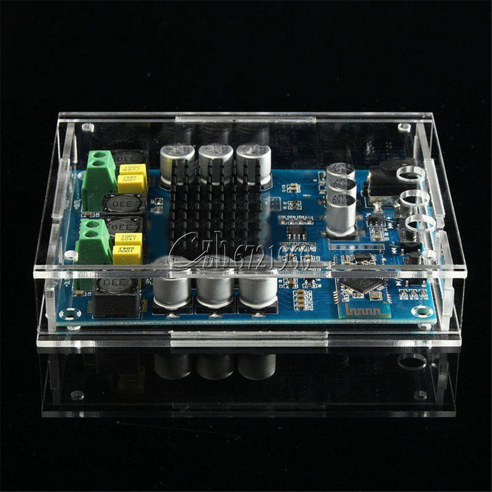 TPA3116D2 120W X2 Bluetooth 4.0 Audio Receiver Digital Amplifier Board With Case
