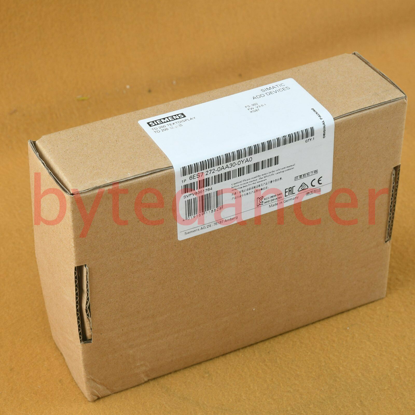 1PC New 6ES7 272-0AA30-0YA0 1 year warranty Fast  SM9T
