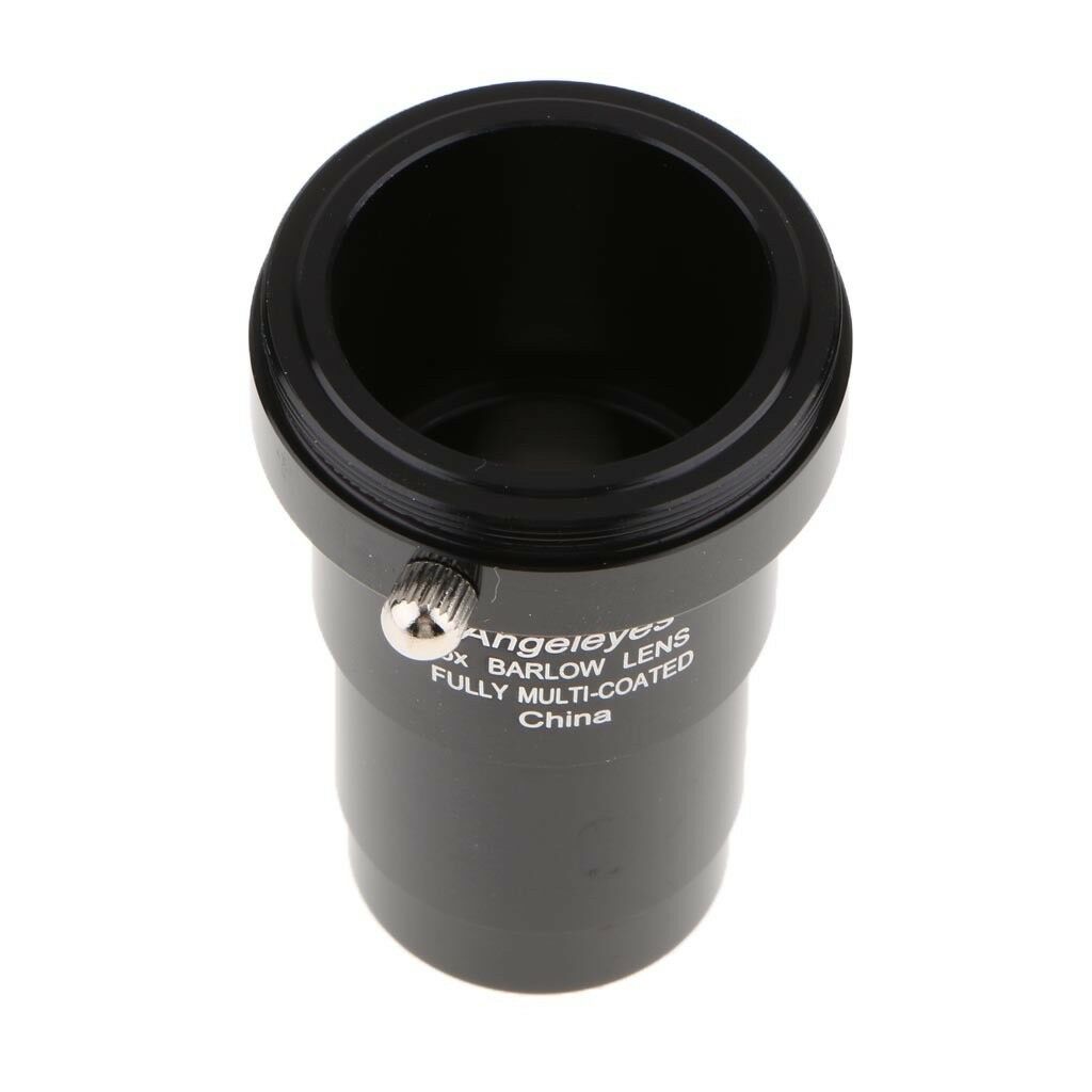 Barlow Lens 5X 3X Telescope Eyepiece Multilayer Broadband Purple Film 1.25"
