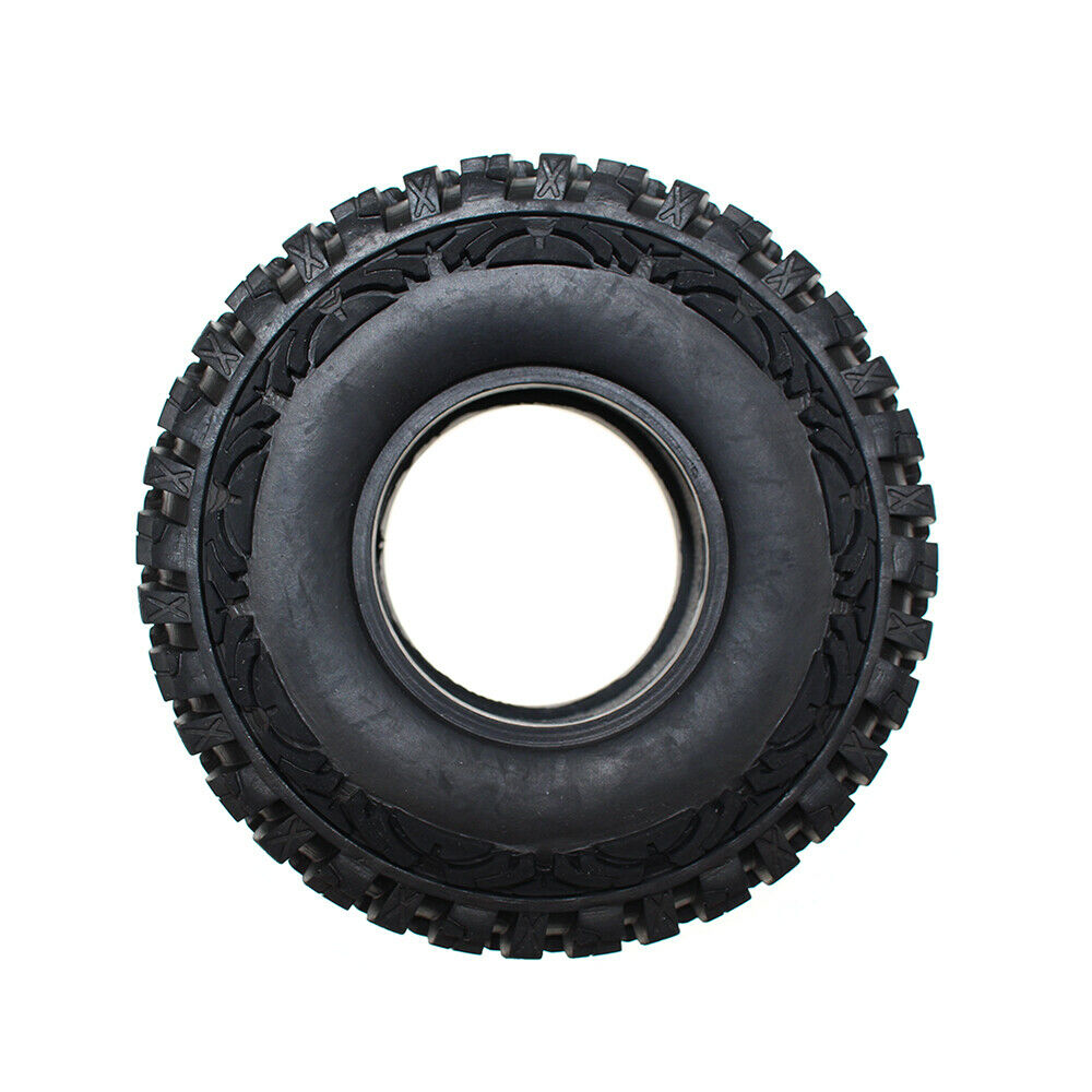 2Pcs 114mm Rubber Tires 1.9" Tyre Wheel for 1/10 Rock Crawler Truck Cars DIY New