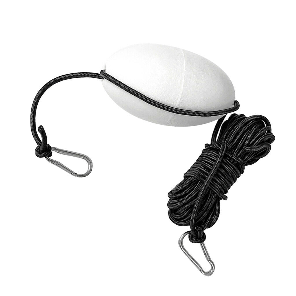 2 Pieces Heavy Duty 30ft/9.1m Kayak Float Drift Anchor Tow Rope Tow Line Throw