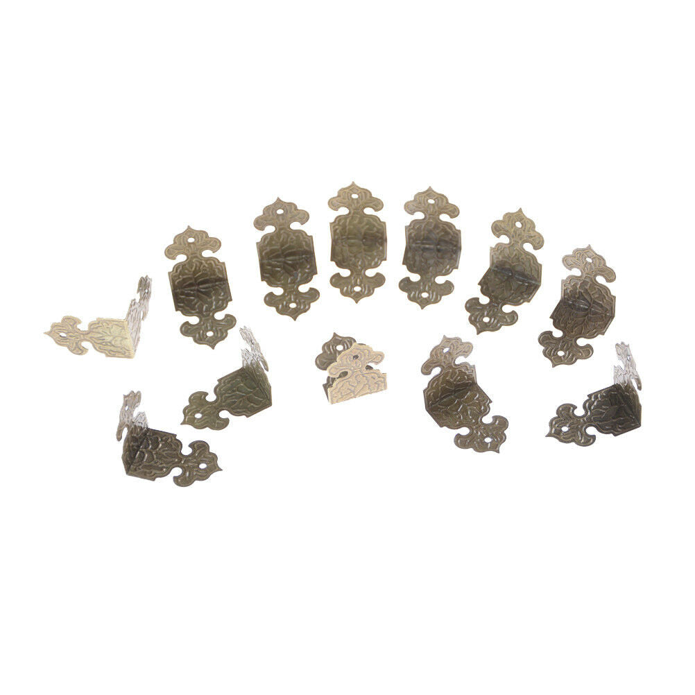 12pcs Decorative Corner Bracket for furniture Wooden Box Feet Furniture.l8