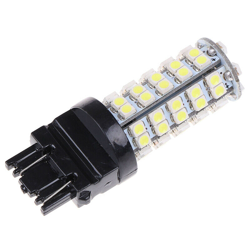 2Pcs White 3157 3156 Car Reverse Light Backup 68-SMD LED Bulb Lights 3057 3 SJ