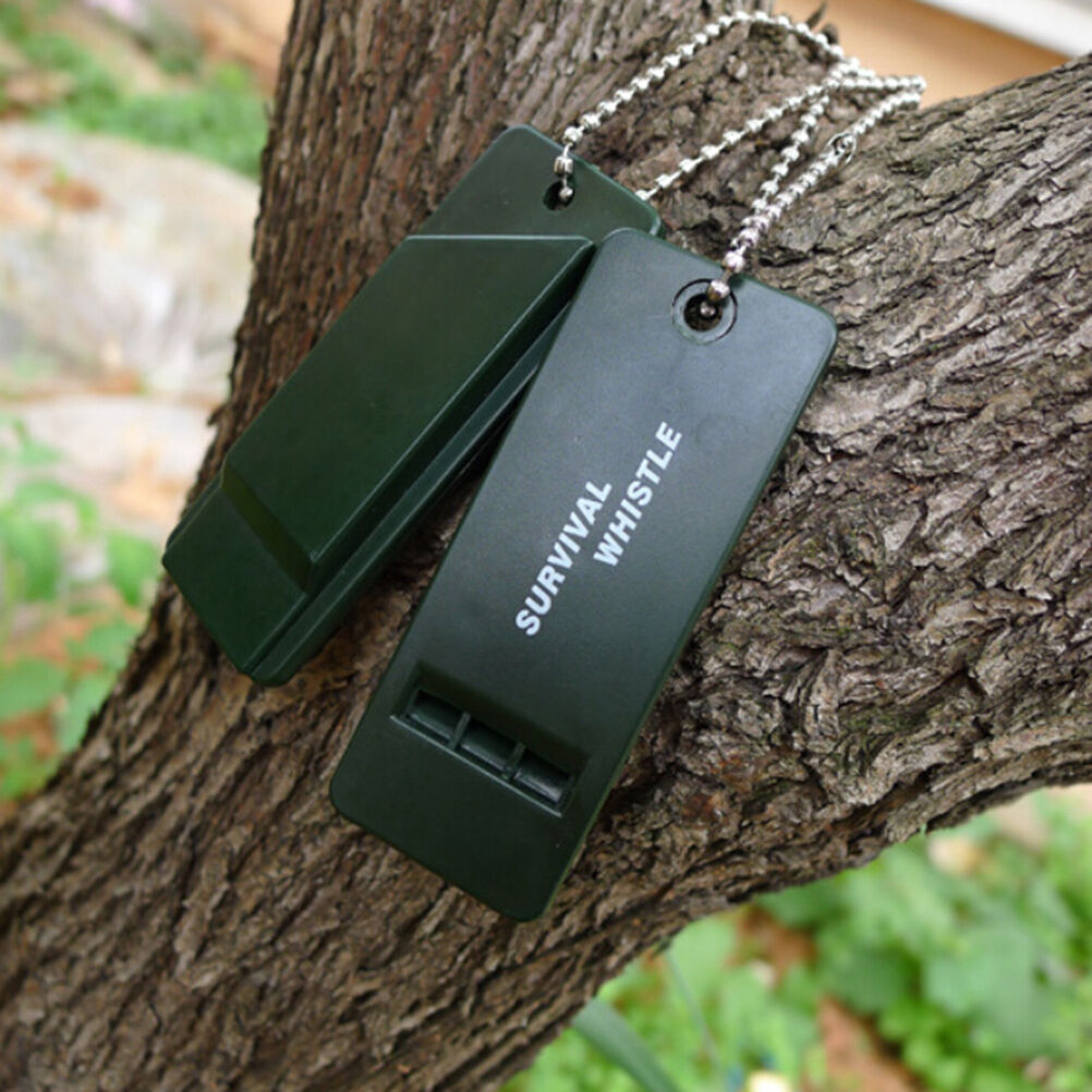 Emergency Survival Whistle Rescue Tool Signal Sound Outdoor Camping Hiking.l8