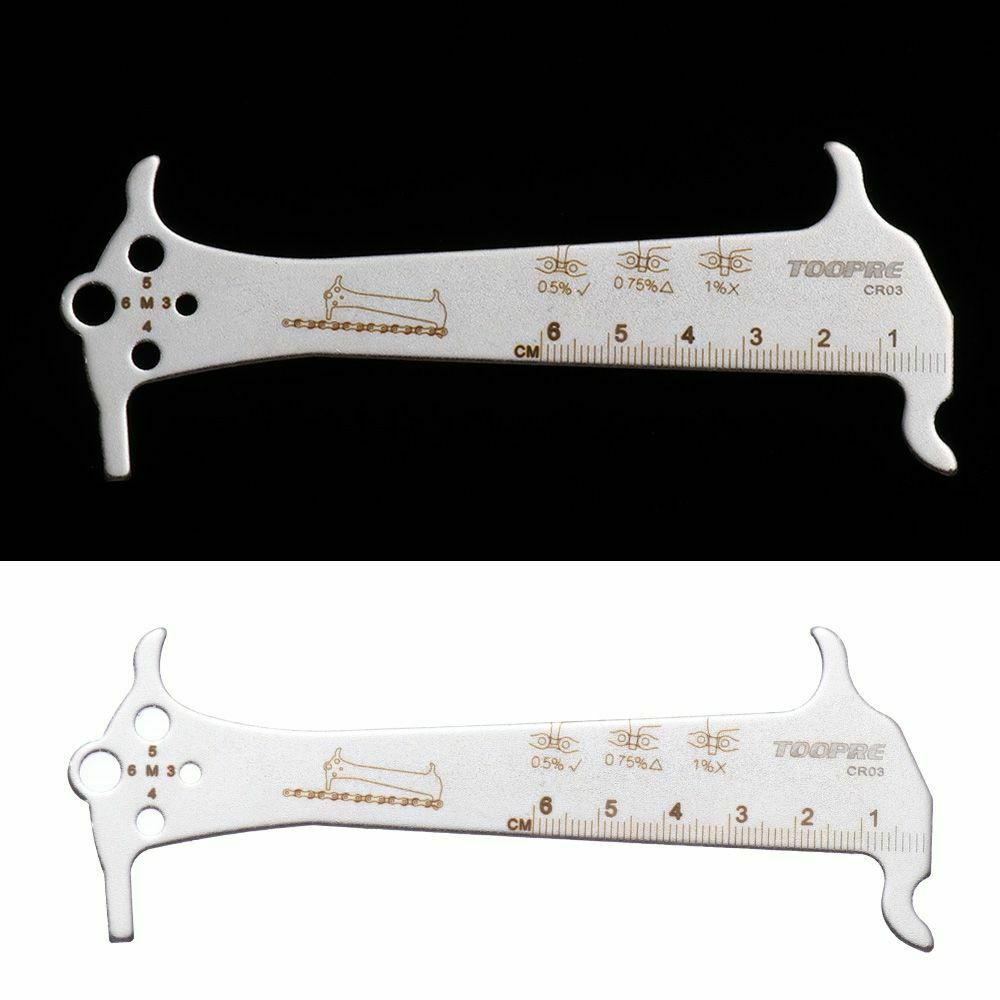 Three-in-one Caliper Ruler Chain Measurement Bike Chain Wear Indicator Gauge