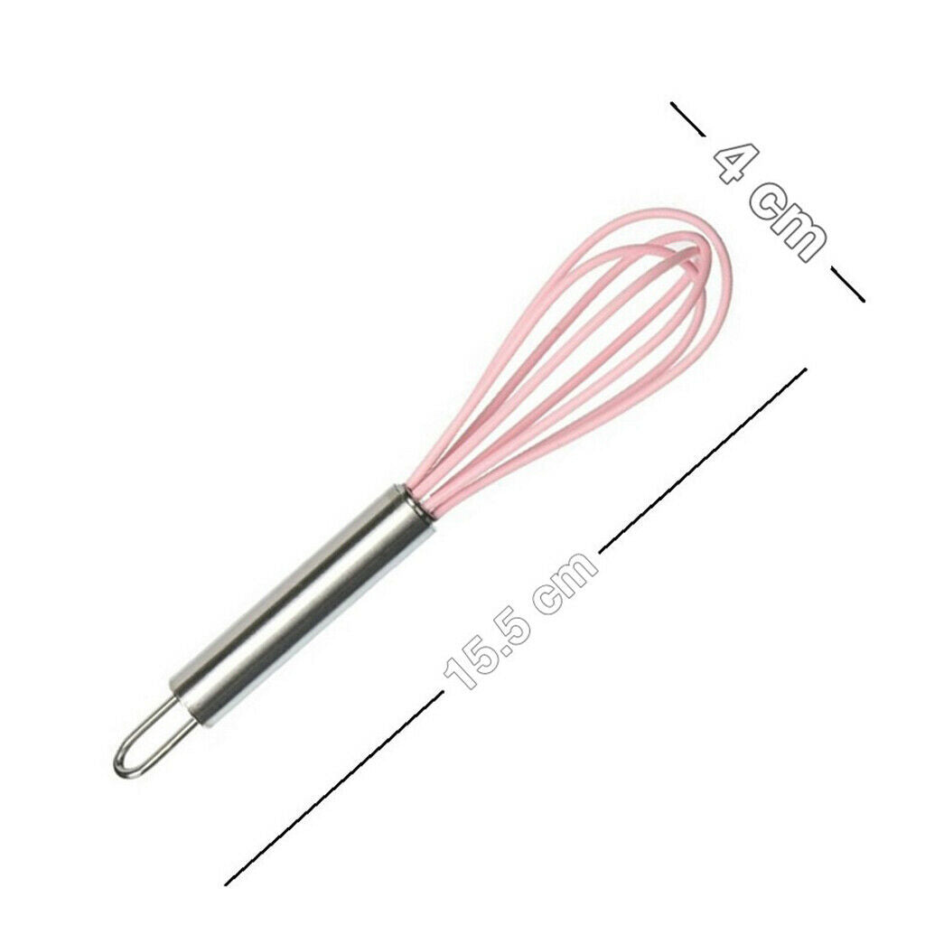 Handheld Stainless Steel Egg Whisk Egg Beater Blender Kitchen Baking Tools