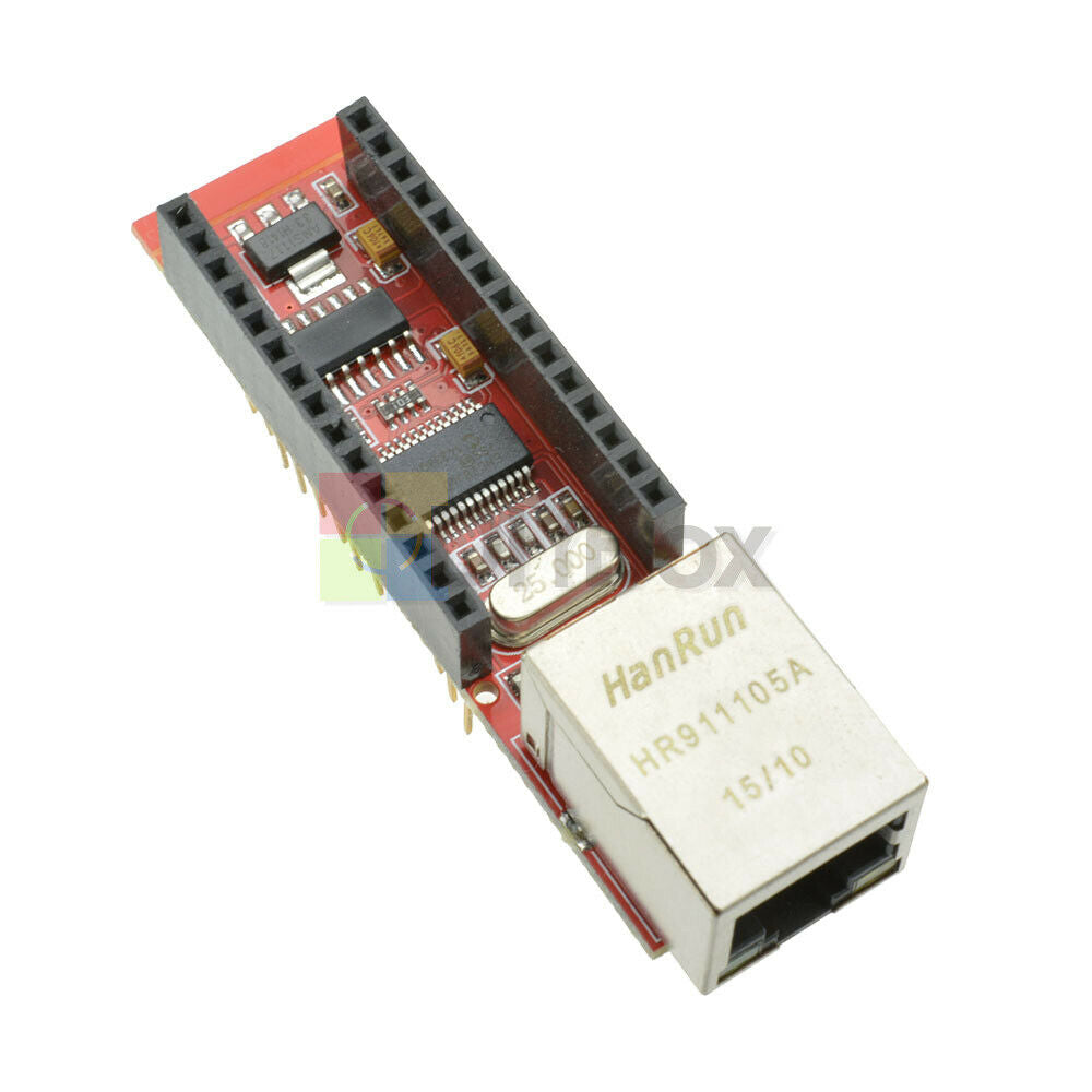 ENC28J60 Ethernet Shield for Arduino Nano 3.0 RJ45 Webserver Module New